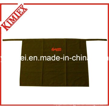 100% Cotton Promotion Embroidery Kitchen Half Waist Apron